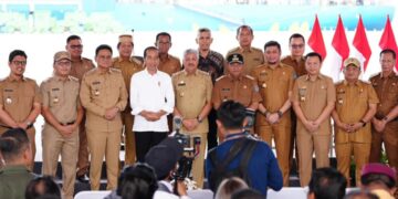 Pj Wali Kota Parepare Hadiri Penyambutan Kunjungan Jokowi