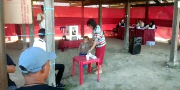 KPU Pinrang Lakukan PSU di Pacongang