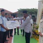 Kakanwil Liberti Sitinjak Beri Santunan Pegawai Rutan Makale Terdampak Kebakaran