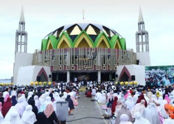 Masjid BJ Habibie Parepare. (Arsip)