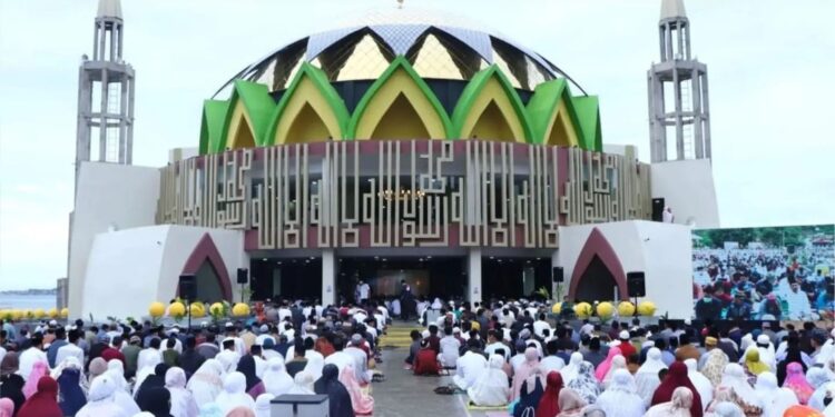 Masjid BJ Habibie Parepare. (Arsip)