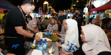 Sofha Marwah Bantu Promosikan Produk UMKM di Pasar Ramadan Mulo