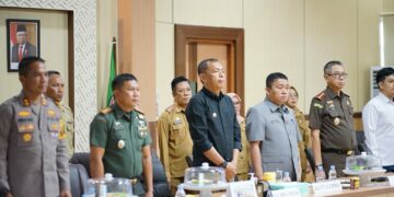 Pj Wali Kota Parepare Bersama Forkopimda Hadiri Silaturahmi Dengan Kodam XIV Hasanuddin