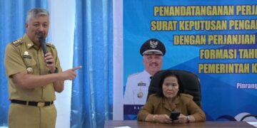 Belasan Tenaga PPPK Kesehatan Pinrang Terima SK
