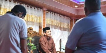 Momen Ramadan, Mantan Sekda Ini Temui Tokoh di Pinrang dan Singgung Soal Politik