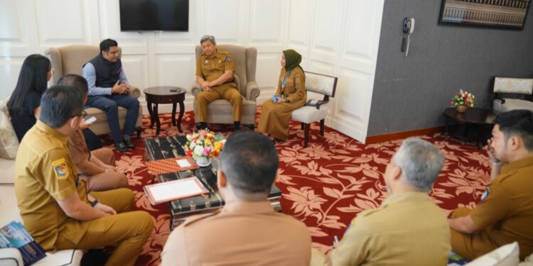 Inauguration of School Operation. Sebuah kolaborasi Indonesia - Austria, Balai Latihan Kerja (BLK) Maritim, Balai Besar Pelatihan Vokasi dan Produktivitas (BBPVP) Makassar, di Aula Syekh Yusuf BBPVP Makassar, Selasa, (7/5/2024). (Foto: Humas Pemprov Sulsel)