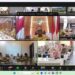 Penjabat Gubernur Sulsel, Prof Zudan Arif Fakrulloh, memimpin rapat virtual bersama Organisasi Perangkat Daerah (OPD) lingkup Pemprov Sulsel, Selasa, (21/5/2024). (Foto: Humas Pemprov Sulsel)