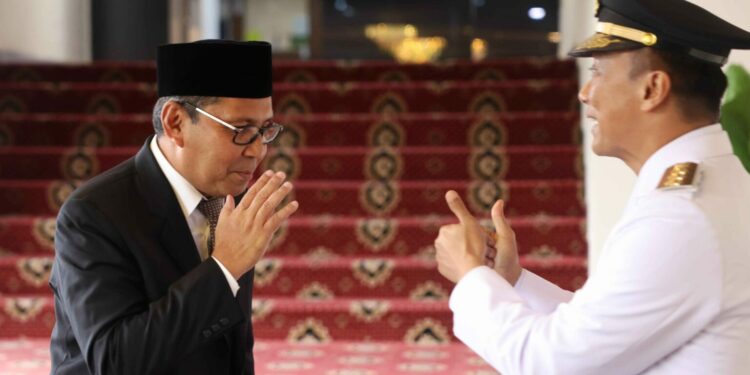 Danny Pomanto hadir pada pelantikan Prof Zudan Arif Fakrulloh, di Kementrian Dalam Negeri,  Jakarta Pusat, Jumat (17/5/2024) (Foto: HeraldSulsel.com)