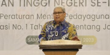 Karta Jayadi Resmi sebagai Rektor Universitas Negeri Makassar Periode 2024-2028