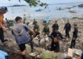 Ketgam: Pemkot Parepare dan Petugas gabungan gelar bakti sosial bersih pantai Cempae, Selasa (4/6/2024). Foto: PIJARNEWS.COM/Ikbal
