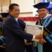 Dr. Ir. H. Slamet Widodo, S.T., M.T., IPM, ASEAN, Eng., meraih prestasi Wisudawan Terbaik Program Pascasarjana Unibos, di Balai Sidang 45, Rabu, (12/6/2024). (ist)