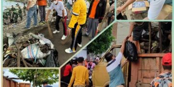 Peringati Hari Lingkungan Hidup, RSUD Andi Makkasau Kerja Bakti Bersih Pantai