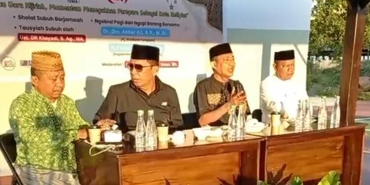 Wakil Ketua DPRD Kota Parepare Rahmat Sjamsu Alam jadi pembicara dalam Dialog Subuh Yayasan Andalusia, Sabtu (20/7/2024). (Pijarnews.com)