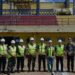 Caption: Pj Wali Kota Parepare Akbar Ali bersama Forkopimda tinjau dan monitoring pembangunan stadion Gelora B.J Habibie Kota Parepare, Jumat (5/7/2024). Sumber Foto: (X @Brimob Parepare)