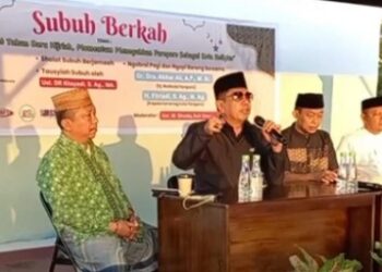 Foto: Pijarnews.com 
Caption: Suasana Berkah Yayasan dihadiri Pj Wali Kota Parepare Akbar Ali, Sabtu (20/7/2024).