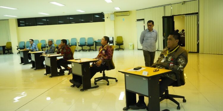 Lima Peserta Seleksi Terbuka pengisian jabatan Pimpinan Tinggi Pratama (JPTP) Sekretaris Daerah Kota Makassar, akan segera mengikuti proses tahapan wawancara di Hotel Karebosi Premier, Sabtu (6/7/2024)