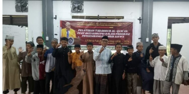 Kegiatan PKM Tim Psikologi UNM di Pesantren Hizbul Wathan, Desa Belapunranga Kecamatan Parangloe Kabupaten Gowa