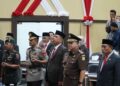 DPRD bersama Pemerintah Kota Parepare menyaksikan bersama pidato kenegaraan Presiden Republik Indonesia Joko di rapat paripurna tahunan menjelang HUT RI ke-79, melalui virtual, Jumat (16/8/2024). Foto: IG @HumasKotaParepare.