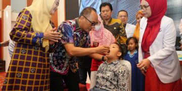 Pemprov Sulsel Kembali Canangkan Vaksin Polio II
