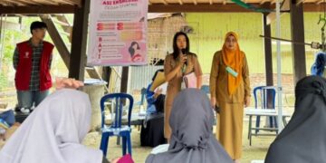 Mahasiswa KKN Unhas Turut Cegah Stunting di Pinrang