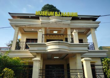 Museum BJ Habibie   di Jl. Alwi Abdul Djalil Habibie No.1, Kelurahan Mallusetasi, Kecamatan Ujung, Kota Parepare. Foto: Abnu/Pijarnewscom