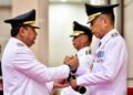 Foto: Istimewa/Akbar Ali saat dilantik jadi Pj Wali Kota Parepare, Sulsel.