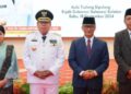 Foto: Humas Kota Parepare
Caption: Staf Ahli Gubernur Bidang Kesejahteraan Rakyat Pemerintah Provinsi Sulawesi Selatan (Sulsel) Abdul Hayat Gani resmi dilantik jadi pj Wali Kota Parepare menggantikan Akbar Ali, Rabu (18/9/2024).