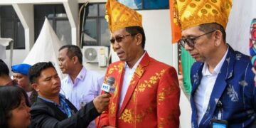 Hadiri HUT ke-46 Kota Palu, MenkumHam Dukung Ciptakan Masyarakat Palu Paham hukum