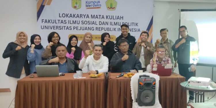 GOWA, PIJARNEWS.COM—Fakultas Ilmu Sosial dan Ilmu Politik (FISIP) Universitas Pejuang Republik Indonesia (UPRI) Makassar menggelar lokakarya mata kuliah, Sabtu-Ahad (5-6/10/2024) di kawasan wisata alam Malino, Tinggi Moncong, Gowa