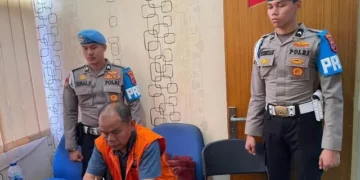 Kabag Ops Polres Solok Selatan, AKP Dadang Iskandar, pelaku penembakan sesama koleganya di institusi kepolisian RI ( Sumber Foto: Liputan6.com)