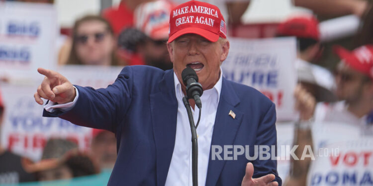 Presiden AS, Donald Trump (Foto: repubika.co.id)