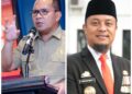 Calon gubernur Sulsel, Danny Pomanto (kiri) dan Andi Sudirman Sulaiman