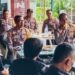 Kapolres Parepare, Silaturahmi dengan awak media, di Jalan Petta Uga, Kelurahan Watang Soreang, Kecamatan Soreang, Kota Parepare, pada Selasa (12/11/2024).