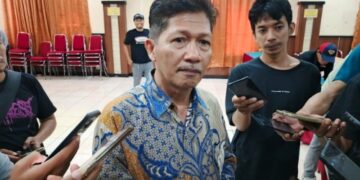 Anggota Bawaslu Sulsel Saiful Jihad saat kunjungan ke Kota Parepare. --Foto: Ikbal/Pijarnews--