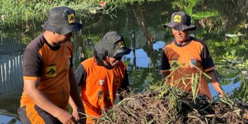 Pjs Wali Kota Makassar, Andi Arwin Azis, memimpin langsung kegiatan normalisasi dua kanal di wilayah Kecamatan Manggala dan Bontoala pada Sabtu, (2/11/2024)