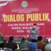 Calon Wali Kota Makassar dengan nomor urut 1, Munafri Arifuddin, menghadiri dialog publik yang diadakan  Lembaga Dakwah dan Kebijakan Publik Pimpinan Muhammadiyah Kota Makassar.
Dialog ini diselenggarakan di Universitas Muhammadiyah Makassar, Sabtu, (9/11/2024)