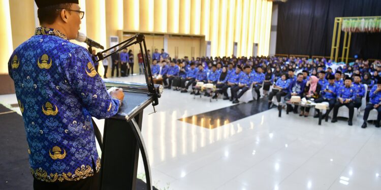 Prof Zudan pada Pengarahan Pj Gubernur Sulsel secara virtual kepada seluruh jajaran ASN Lingkup Pemprov Sulsel, Senin (18/11/2024)