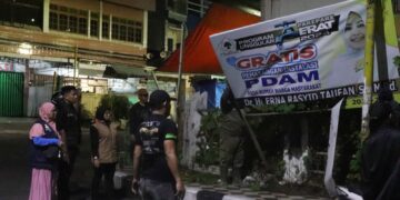 Masa Tenang, Personel Gabungan Tertibkan APK Tanpa Sisa