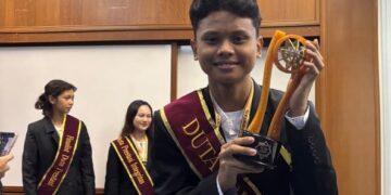 Putra Agus Salim (Siswa SMA Negeri 5 Parepare). --Foto: Ist--