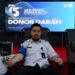 Kegiatan donor darah di Aula Kantor Imigrasi Kelas II TPI Parepare, Rabu (15/1). --Foto: Istimewa--