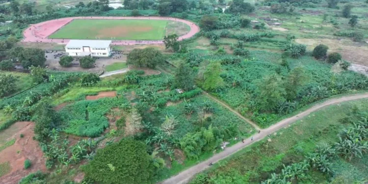 Penampakan lahan yang akan dibangun di Stadion Sudiang, Makassar, Sulsel. (Foto: Humas Pemprov Sulsel)