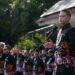 Prof Fadjry Djufry dalam apel pagi di Lapangan Upacara Kantor Gubernur Sulsel, Kamis (9/1/2025)