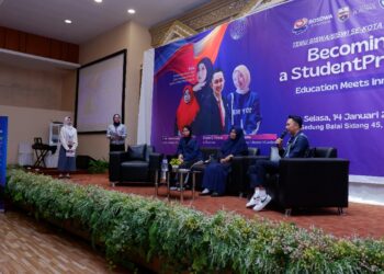 Universitas Bosowa (Unibos) menggelar temu siswa-siswi se-Kota Makassar bertajuk "Becoming a Studentpreneur, Education Meets Innovation". Kegiatan berlangsung di Gedung Balai Sidang 45 Unibos, Selasa (14/1/2025)