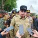 Pj Wali Kota Parepare Abdul Hayat Gani saat diwawancarai awak media, Selasa (21/1/2025).  (Foto: Ikbal/Pijarnews.com)