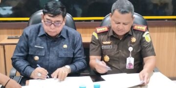 Pj Wali Kota Parepare, Abdul Hayat bersama Kajari Parepare, Abdillah