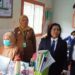 Kadis Kesehatan Pinrang, Dyah Puspita Dewi dan Sekda Pinrang, Andi Matja tinjau kegiatan CKG di Puskesmas. (Foto: Faizal Lupphy)