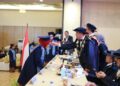 Universitas Bosowa (Unibos) menggelar Yudisium dan Wisuda Pendidikan Profesi Guru (PPG) Guru Tertentu Tahap III tahun 2025. Kegiatan dilaksanakan secara luring di Balai Sidang 45 Unibos dan daring melalui YouTube, Rabu (19/2/2025)