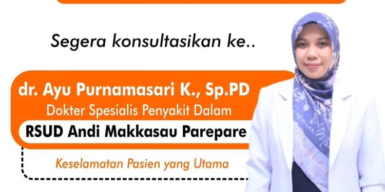 RSUD Andi Makkasau Beri Penjelasan Mitos dan Fakta Diabetes