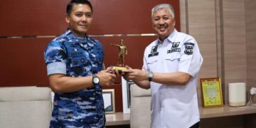 Bupati Pinrang Terima Kunjungan Komandan Lanud Sultan Hasanuddin
