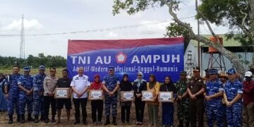 Danlanud Sultan Hasanuddin Tinjau Aset di Pinrang, Manfaatkan Lahan Guna Ketahanan Pangan